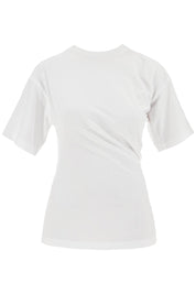 Toteme Organic Cotton Twisted Tee   White