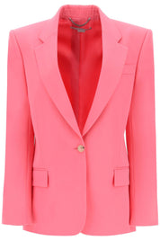 Stella Mc Cartney Blazer In Responsible Wool   Fuchsia