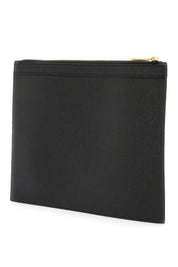 Thom Browne Leather Small Document Holder   Black