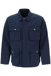 Ksubi 'Detonate' Technical Cotton Jacket   Blue