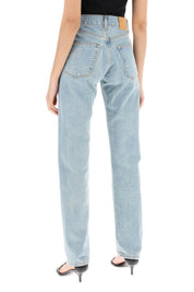 Haikure Cleo Straight Leg Jeans   Light Blue