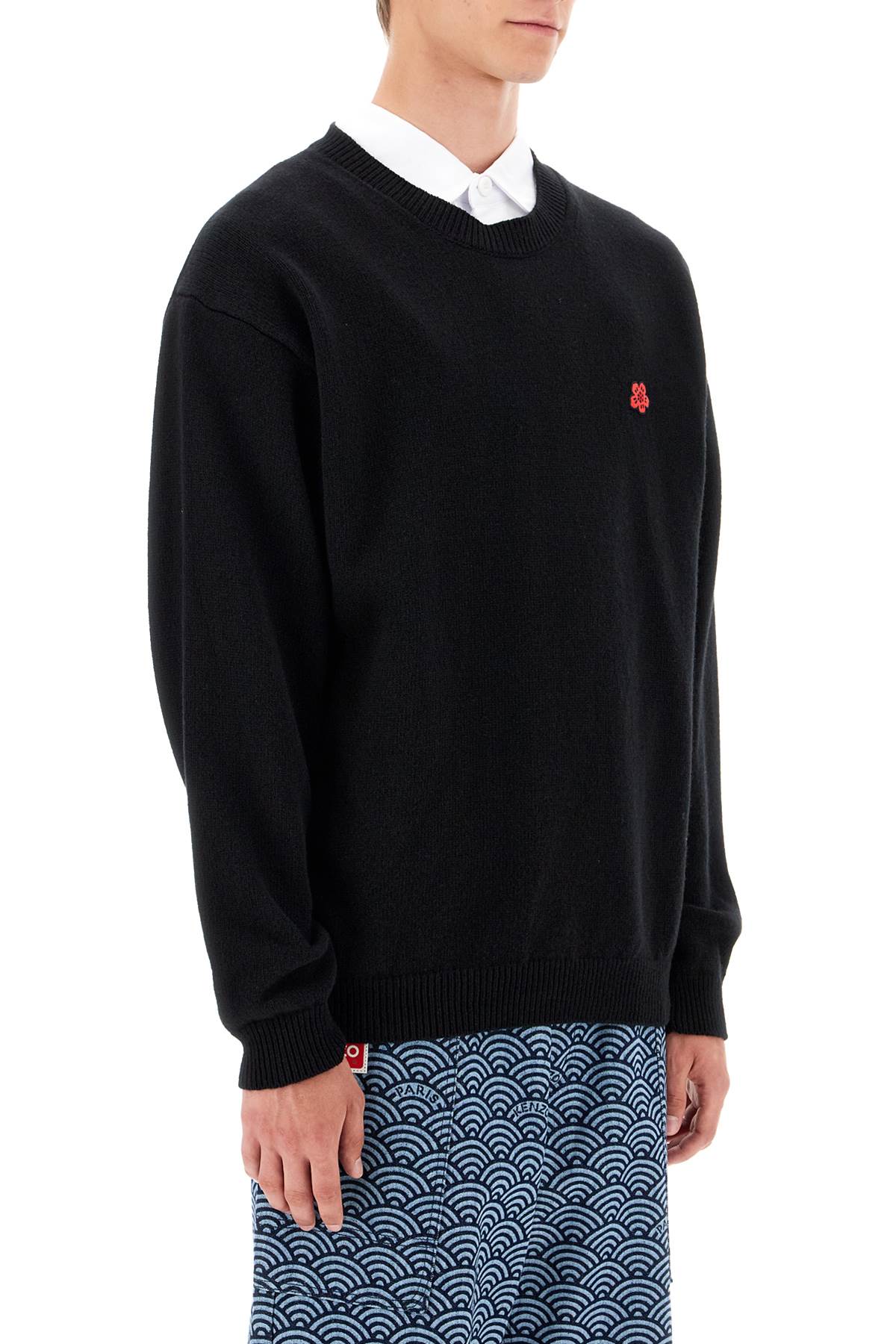 Kenzo "boke Flower Wool Pullover   Black