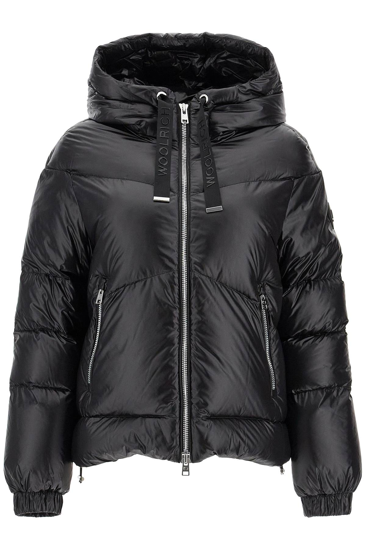 Woolrich "shiny Nylon Aliquipp   Black