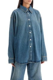 Haikure New Ofelia Oversized Shirt   Blue