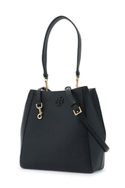 Tory Burch Mcgraw Bucket Bag   Black