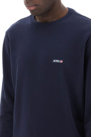 Autry Sweatshirt With Logo Label   Blue