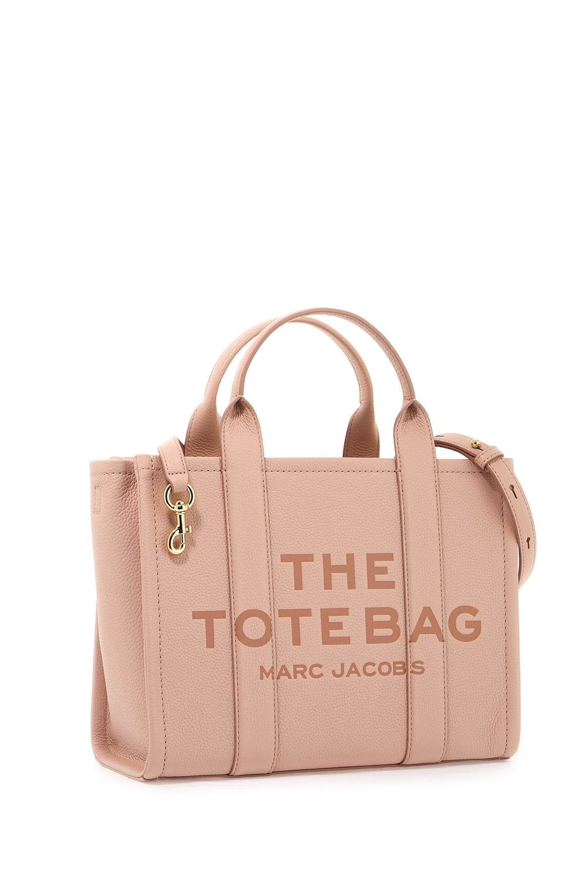 Marc Jacobs The Leather Medium Tote Bag   Pink