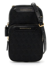 Anya Hindmarch "mini Logo Essentials Shoulder Bagreplace With Double Quote   Black