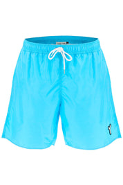 Yesiam Drawstring Swim Trunks   Light Blue