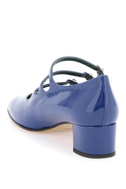 Carel Patent Leather Kina Mary Jane   Blue