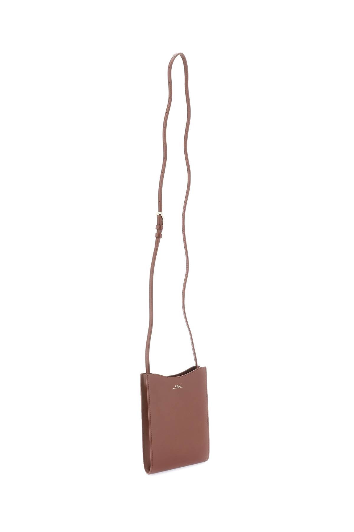 A.P.C. Jamie Mini Crossbody Bag   Brown