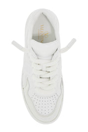 Valentino Garavani Extra Large One Stud Sneakers   White