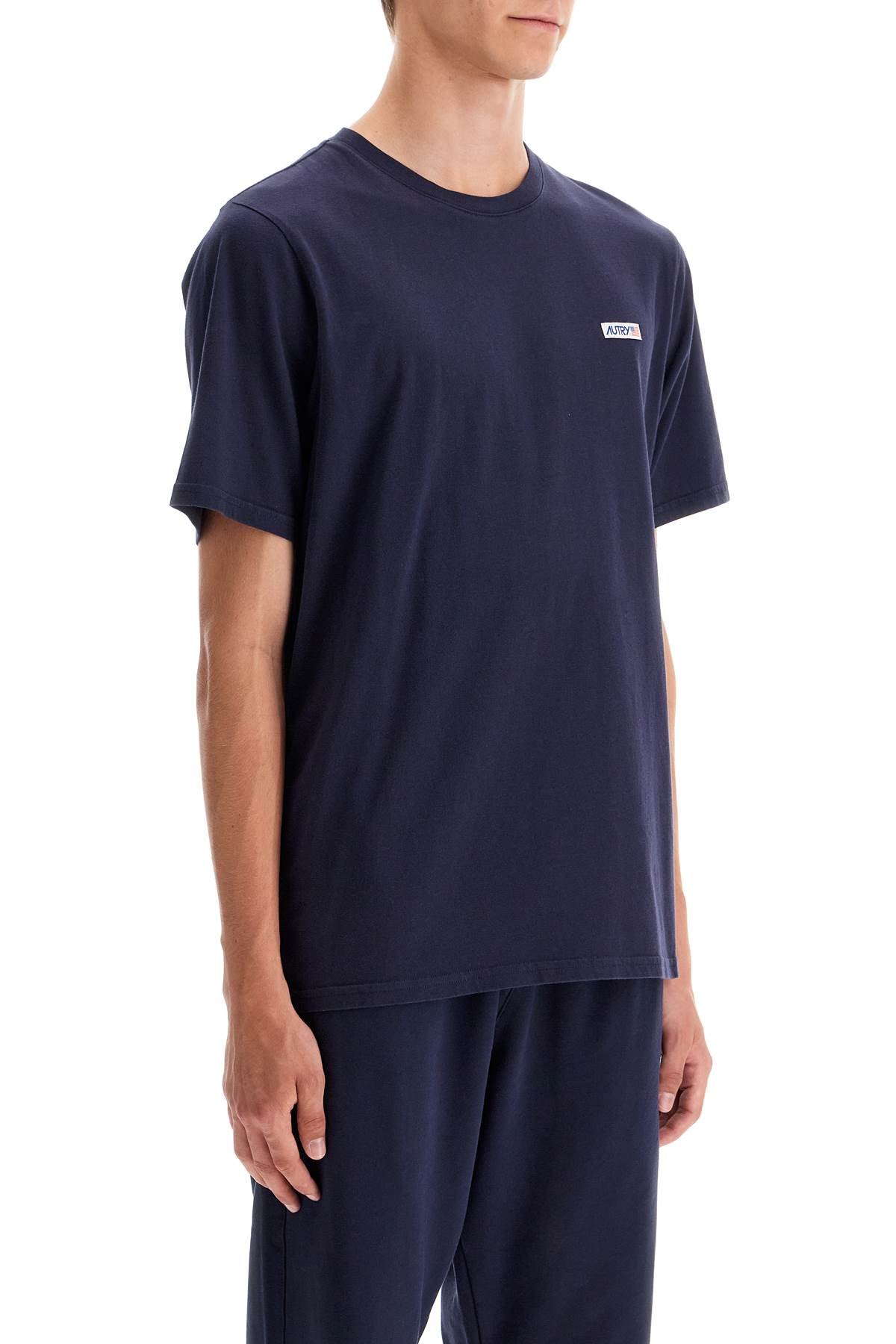 Autry Relaxed Fit T Shirt   Blue