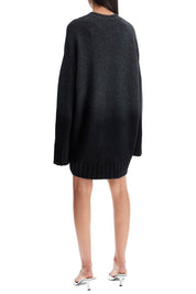 The Attico "oversized Mini Dress In Heavy   Black