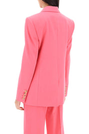 Stella Mc Cartney Blazer In Responsible Wool   Fuchsia