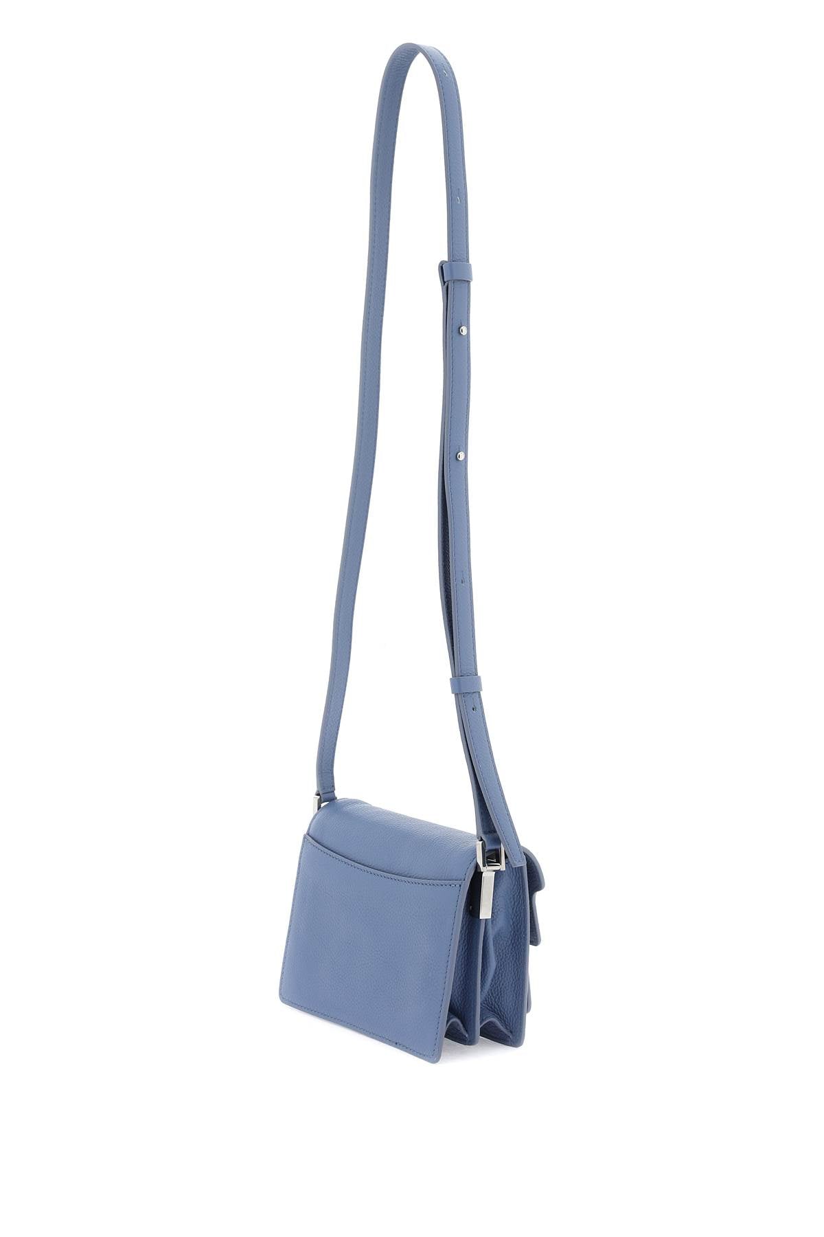 Marni Mini Soft Trunk Shoulder Bag   Light Blue