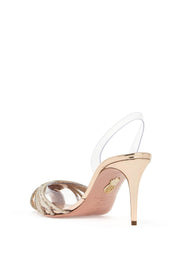 Aquazzura Gatsby Plexi Slingback   Neutral