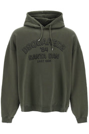 Dsquared2 Hoodie With Logo Print   Khaki