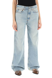 Haikure Winona Wide Leg Jeans   Blue