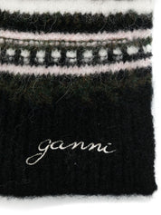 Ganni Scarfs Black