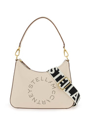 Stella Mc Cartney Small Logo Shoulder Bag   Neutral