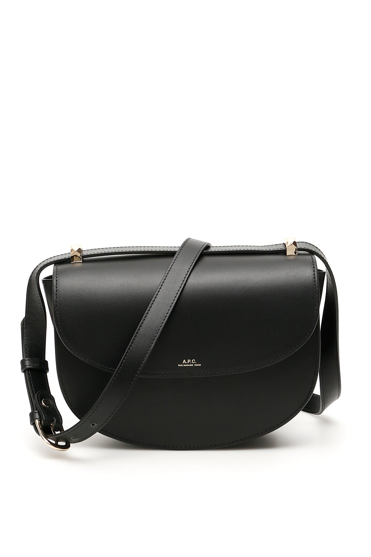 A.P.C. Genève Crossbody Bag   Black