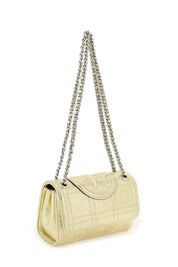 Tory Burch Fleming Small Shoulder Bag   Gold