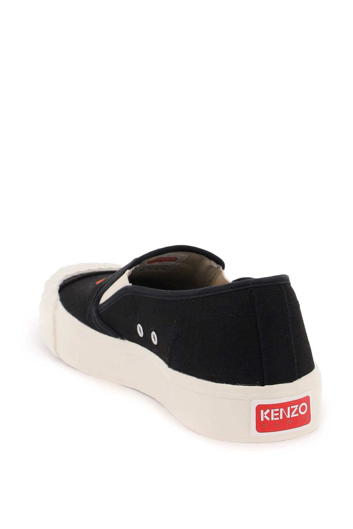 Kenzo 'Kenzoschool' Slip On Sneakers   Black