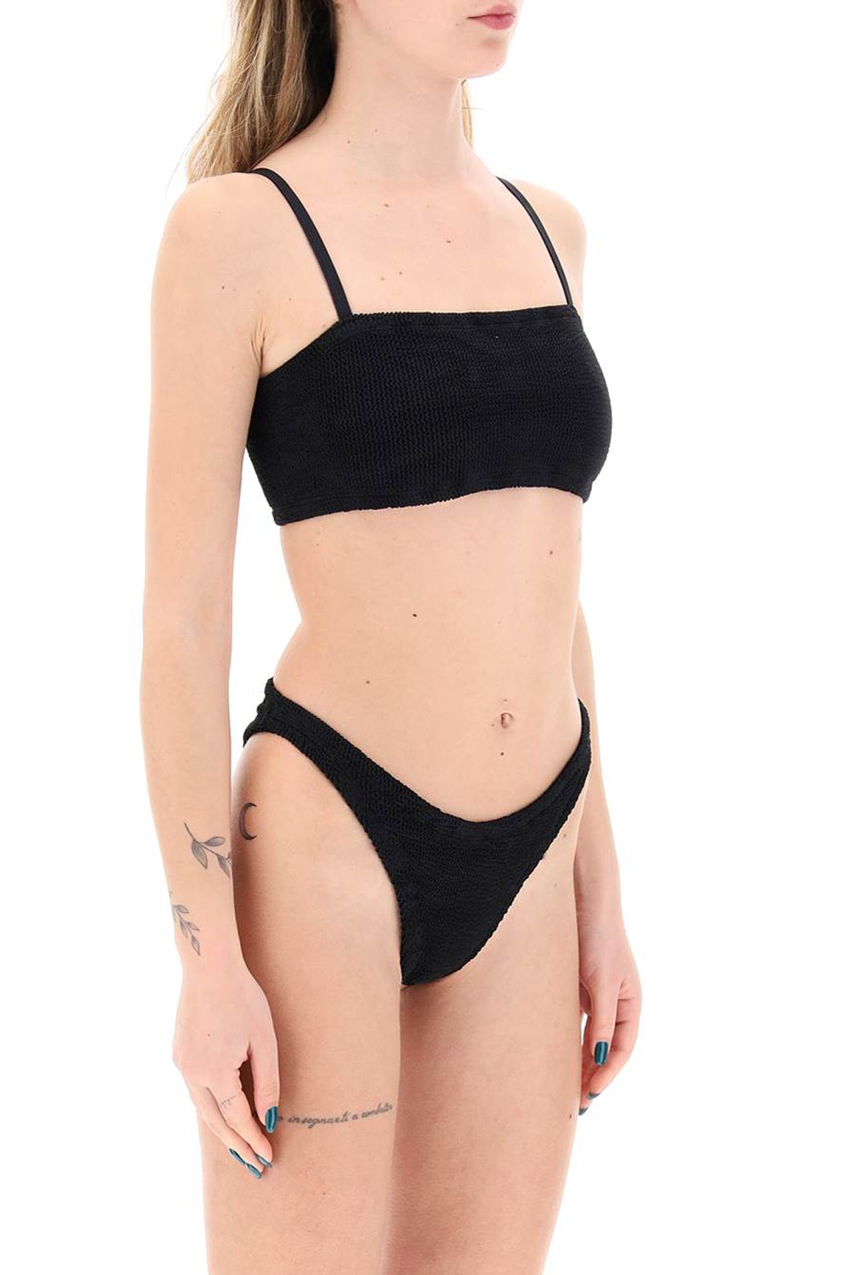 Hunza G. Gigi Bikini Set   Black