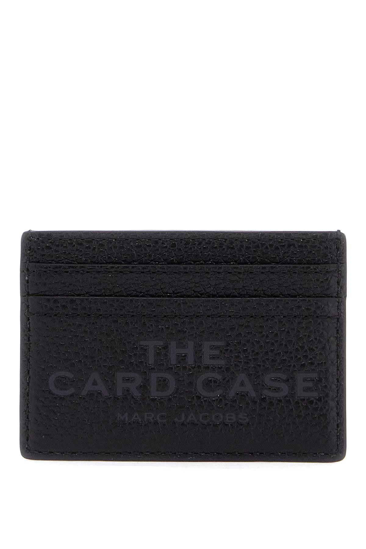 Marc Jacobs Portacarte The Leather Card Case   Black