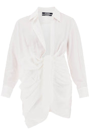 Jacquemus La Robe Bahia Mini Dress   White