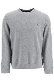 Ps Paul Smith Zebra Logo Sweatshirt With Zebra Logo   Grey