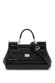 Dolce & Gabbana Extended Sicily Handbag With Elong   Black