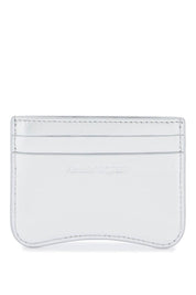 Alexander Mcqueen Seal Cardholder   Silver