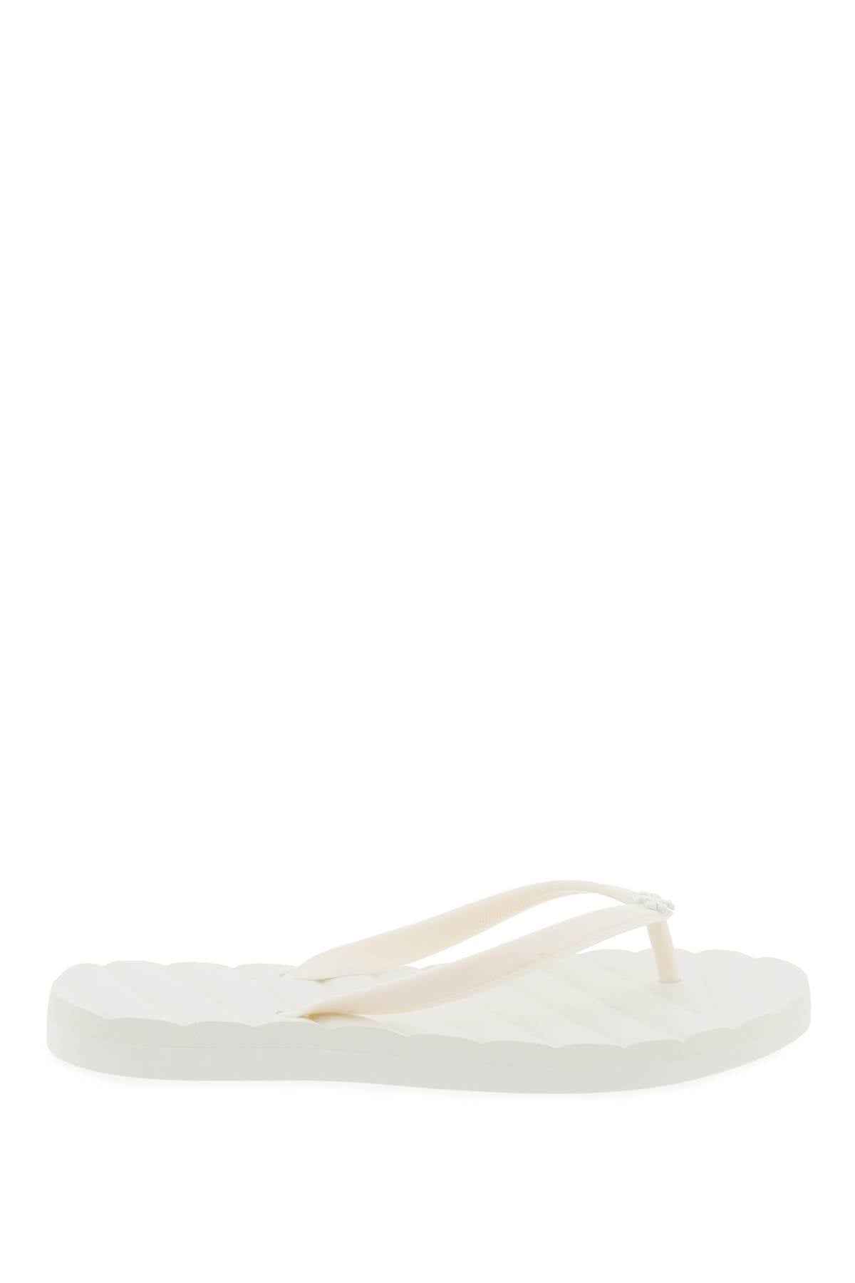 Tory Burch Kira Thong Slides   White