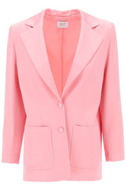 Mvp Wardrobe Replace With Double Quotesingle Breasted Martin Blazer In   Pink