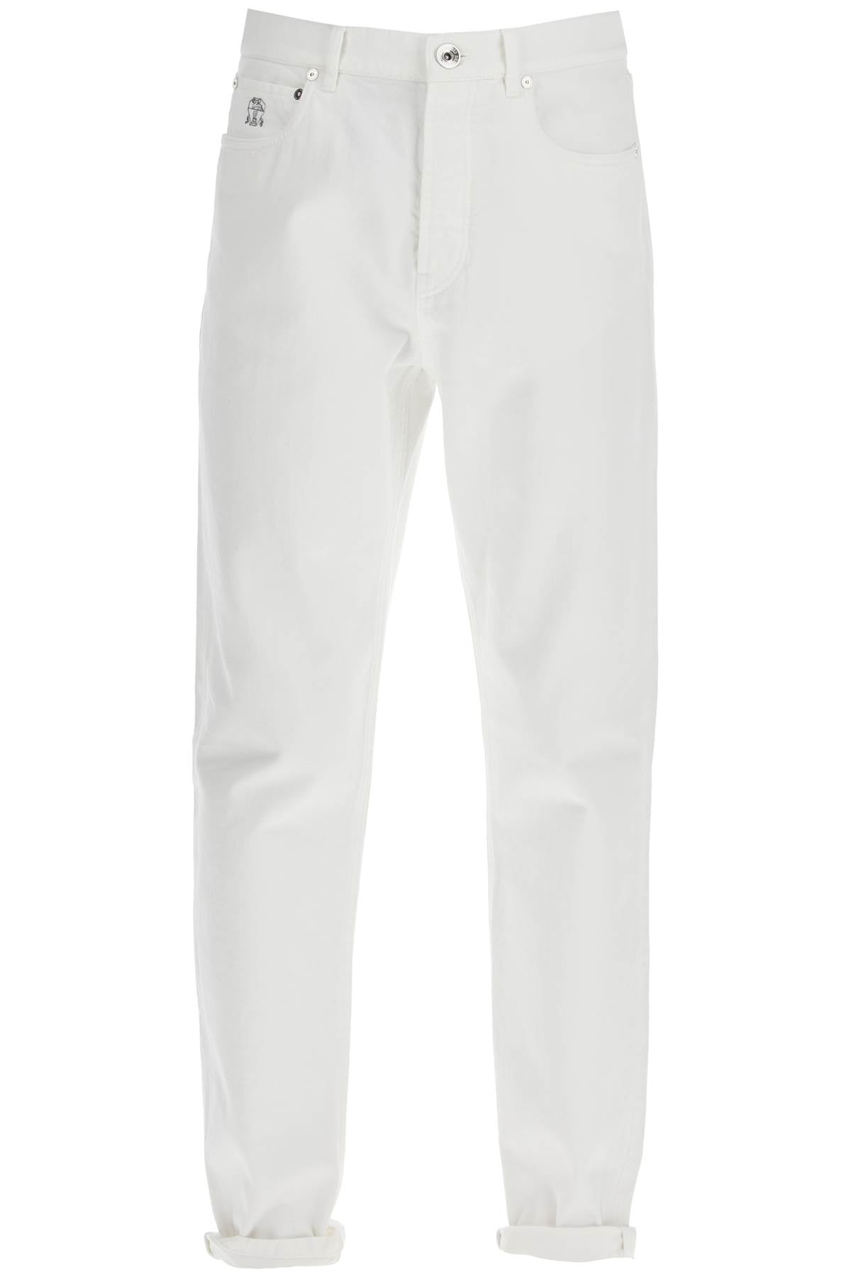 Brunello Cucinelli Iconic Fit Jeans For   White