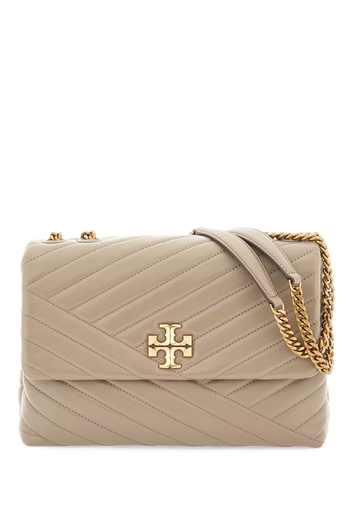 Tory Burch Kira Shoulder Bag   Grey