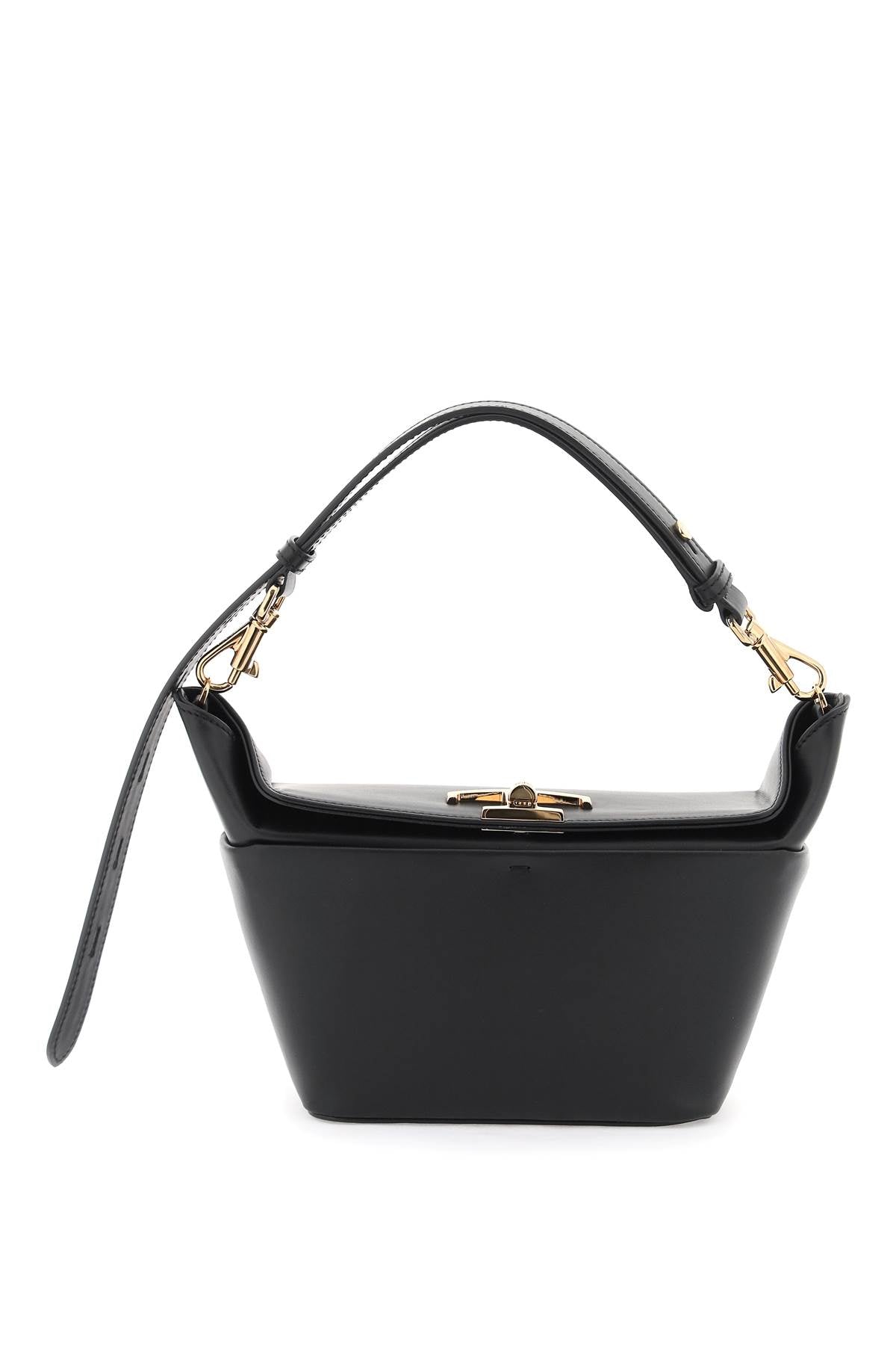 Tod's Timeless T Box Bag   Black