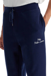 Polo Ralph Lauren Embroidered Joggers   Blue