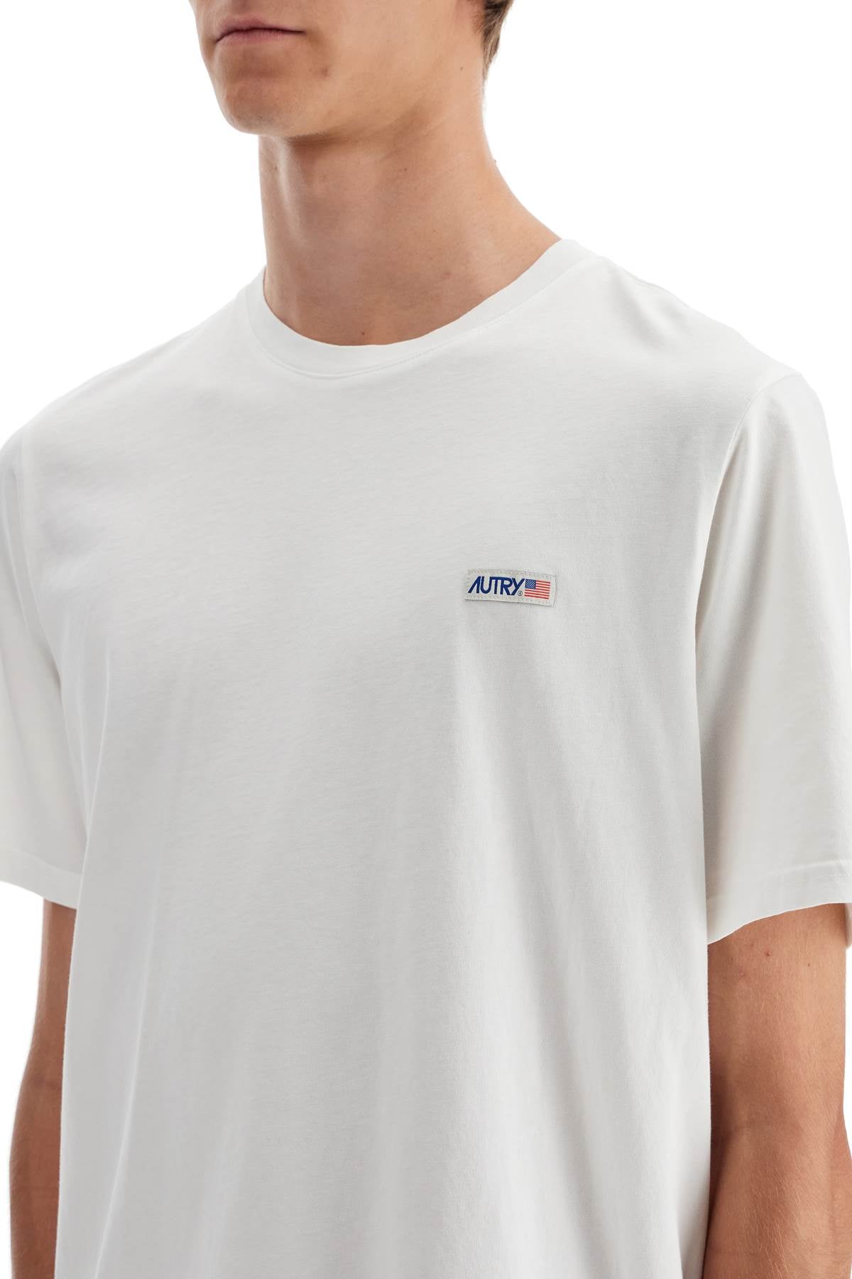 Autry Relaxed Fit T Shirt   White