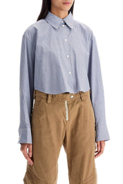 Acne Studios Short Boxy Shirt   Blue