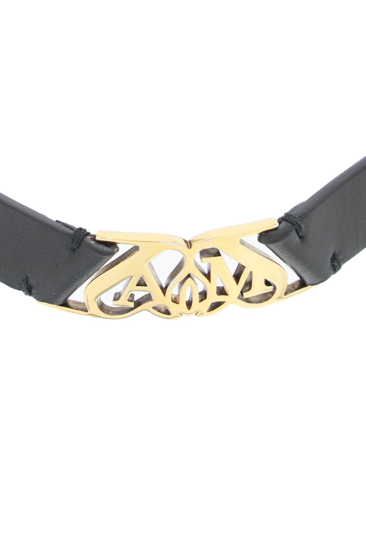 Alexander Mcqueen Seal Bracelet   Black