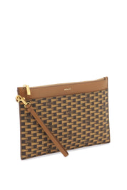 Bally Pennant Pouch   Brown