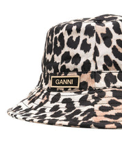 Ganni Hats Brown