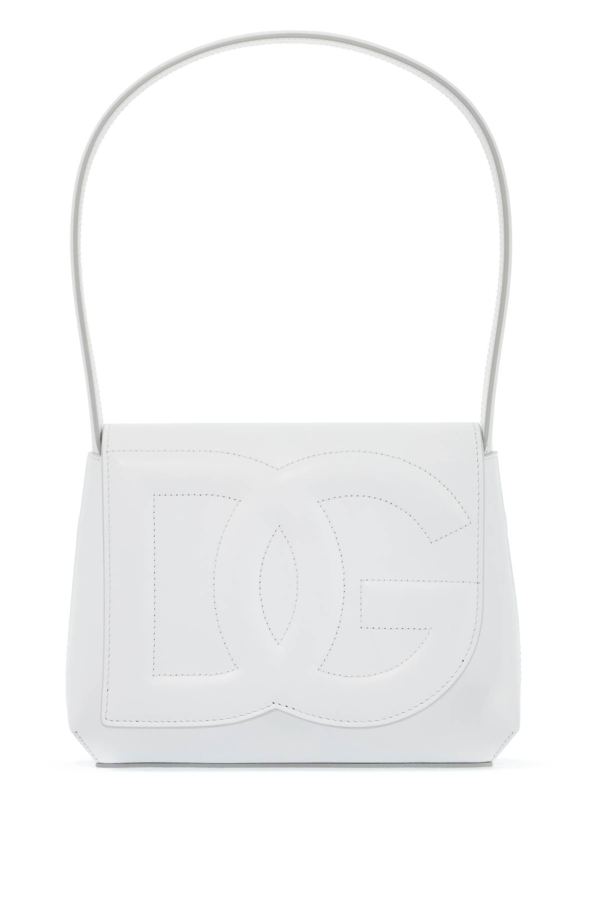 Dolce & Gabbana Dg Logo Shoulder Bag   White