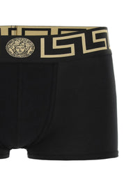 Versace Tri Pack Trunks   Black