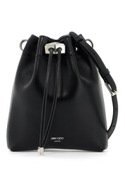 Jimmy Choo "bon Bon Bucket N/S Shoulder Bagreplace With Double Quote   Black