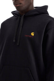 Carhartt Wip American Script Hoodie   Black