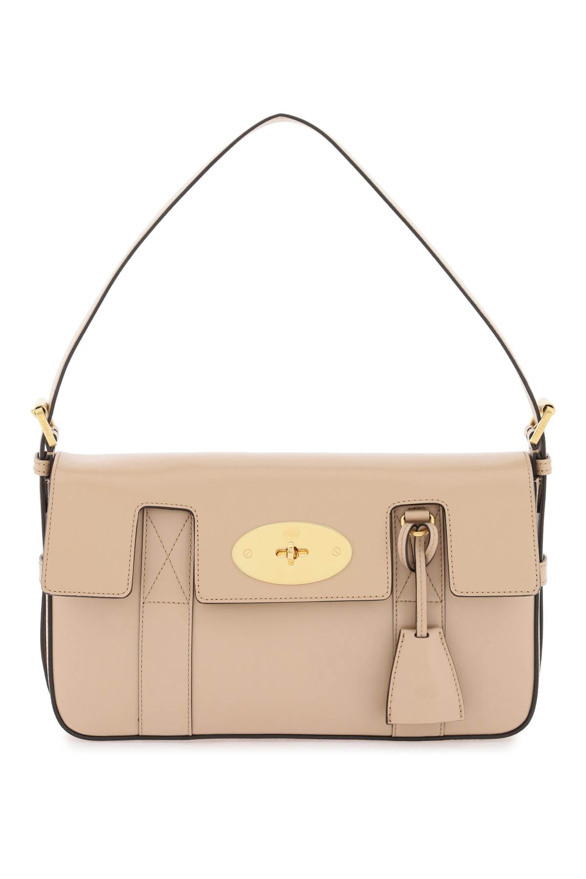 Mulberry 'East West Bayswater' Shoulder Bag   Beige